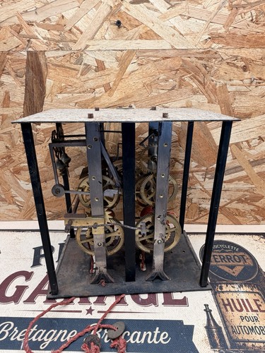 Ancien mouvement horloge - mouvement, d’horloge
