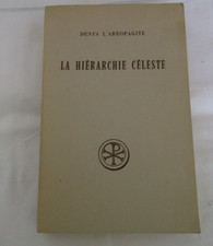 DENYS L'AREOPAGITE -LA HIERARCHIE CELESTE Livre 1970 Spiritualite Esoterique