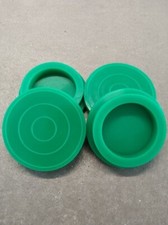 4x Patins Silicone Vert Pied