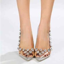 Escarpins Femme 11 Cm Argent