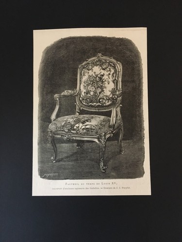 Fauteuil temps louis xv - du,