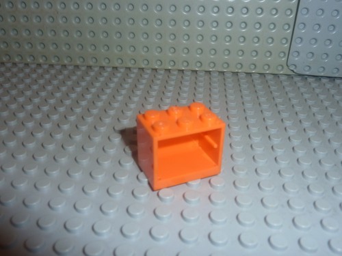 Boite lego orange container - boite,