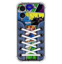 Coque Silicone Anti-chocs pour IPHONE 17 (6.3) Design Chaussures 14 Dessins
