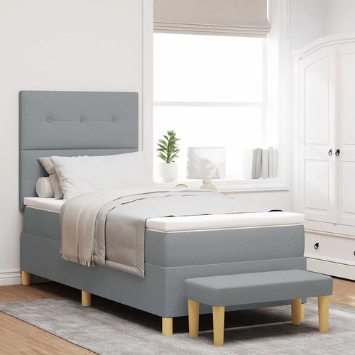 Lit ressorts avec matelas - lit,