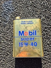 bidon d huile Mobiloil 2L