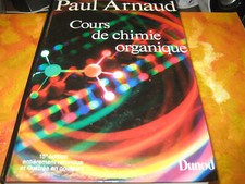 Paul ARNAUD: cours de chimie organique  1994
