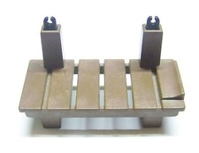 PLAYMOBIL (A1204) PIRATES - Lit Couche pour Prisonnier Forteresse Navale 3112