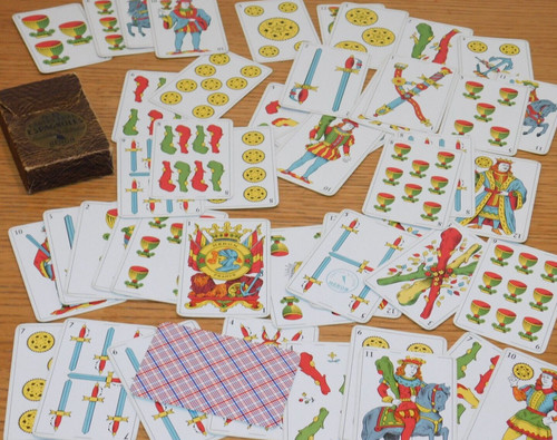 Vintage jeu cartes - vintage, de