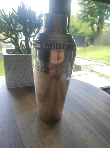 Shaker ancien métal - shaker, en