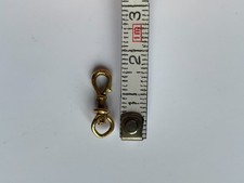 Ancien Fermoir Mousqueton en Or 1 g Poinçon