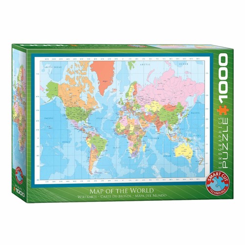 Eurographics puzzle carte - puzzle,