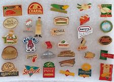 Lot 32 Pin's - ALIMENTAIRE - Charal, Herta, Flodor, Sveltesse,  Agrigel ...