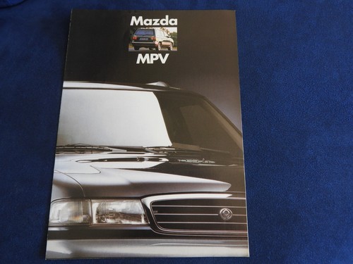 Catalogue depliant mazda mpv - mazda,