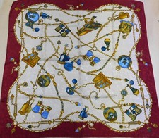 Foulard 100% Pura Soie Vintage
