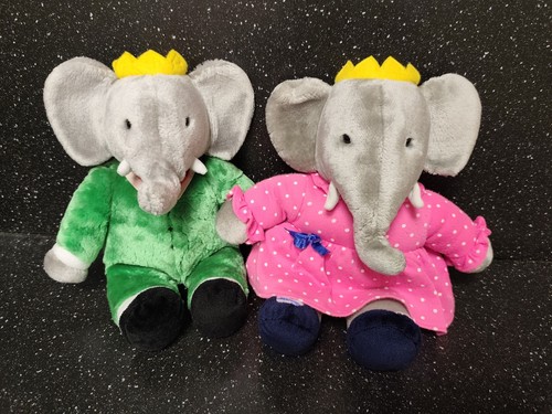 Lot peluches babar et - lot,
