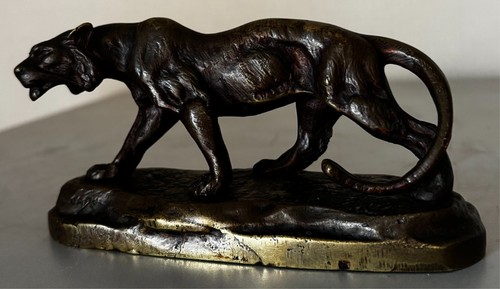 Bronze art déco panthère - bronze,