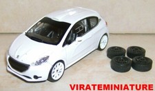 PEUGEOT 208 R2 BLANCHE RALLYE 2013 IDEALE BASE RALLYE IXO MDCS021 AU 1/43