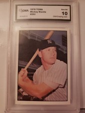 1978 tcma  #262 MICKEY MANTLE