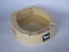 Grand cendrier publicitaire White Horse Fine Old Scotch Whisky - Seton Pottery