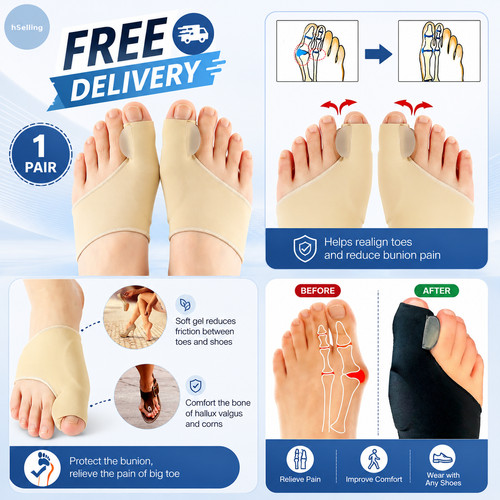 Big toe bunion splint - big,