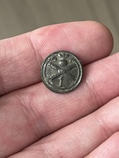 Bouton du 1er Régiment D’Artillerie, 1er Empire, PM, Napoleon, Etain