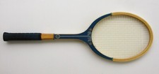 Raquette tennis bois ancienne - raquette,