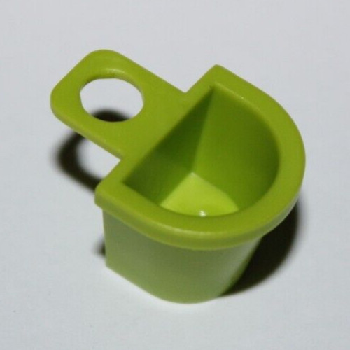 Lego lime minifig container - minifig,