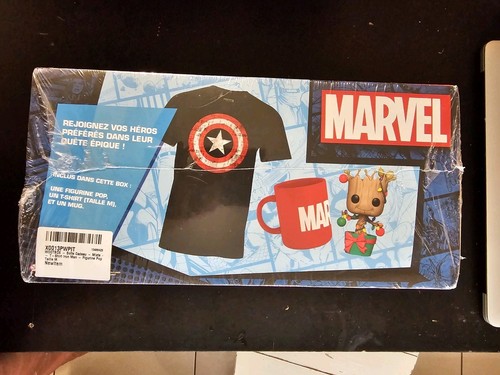Coffret cadeau marvel shirt - coffret, (t-shirt