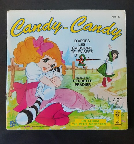 Livre disque vinyle candy - t,