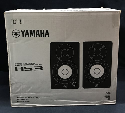 Yamaha hs3 black powered - yamaha,
