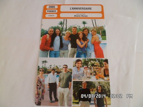 Carte fiche cinema - fiche,