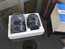 2 Objectifs YASHICA DSB DUO f2,8 28mm et 135mm IN BOX