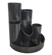 NECESSAIRE DE BUREAU PORTE CRAYONS VINTAGE 70's SPACE AGE  CONSTRUCTIVISTE 