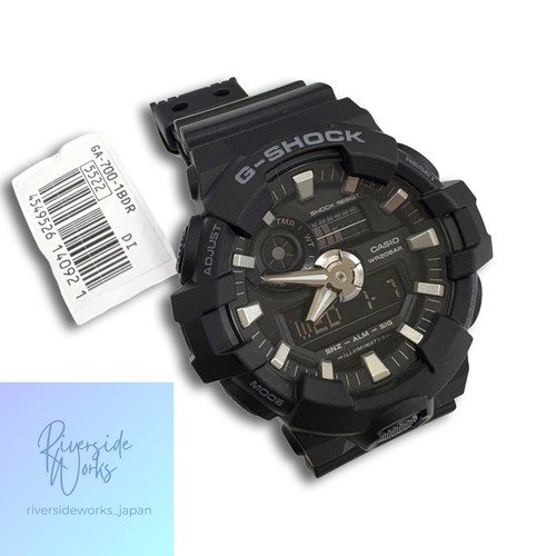 Casio shock 700 1b analog - ga-700-1b,