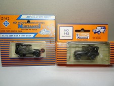 HO 1:87 ROCO MINITANKS militaire lot Jeep M 38 A1 canopy Z 142 WW1