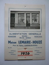 Carton publicitaire ancien