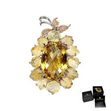 925 Argent Sterling Broche