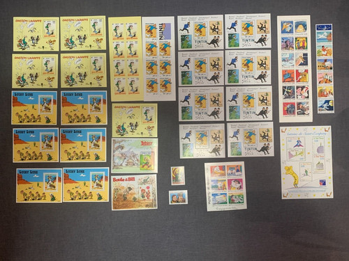 Lot timbres neuf stamp - timbres,