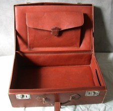 Ancienne VALISE BAGAGE cuir