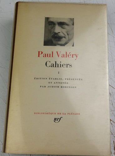 Paul valéry cahiers - valéry,