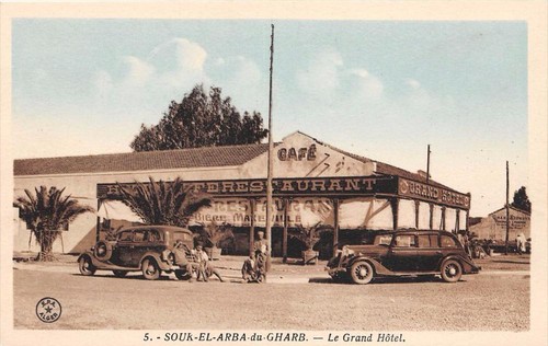 Cpa algerie souk arba - arba, du