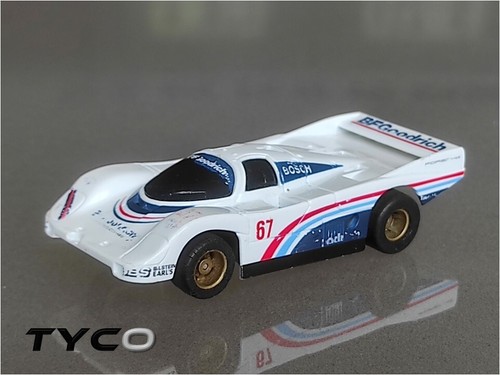 Tyco porsche 962 testé - tyco,