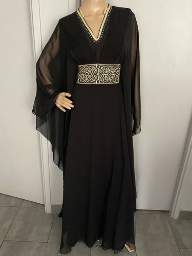 Robe caftan diamantine -  robe,