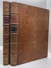 ✒ 1770 MANUSCRIT inédit Guillaume GRIVEL traduction HORACE très beaux volumes