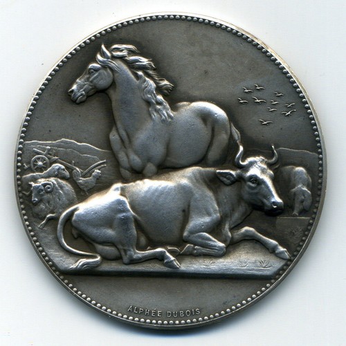 Rare médaille argent - médaille, "