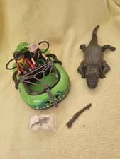 Playmobil 4446 Les Braconniers En Aeroglisseur Et Crocodile