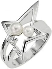 Bague Thierry Mugler Argent sterling Perle Blanche T22159ZW. T.52. 109,90€ Neuve