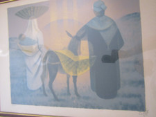 Toffoli. Lithographie numérotée sur 150 et signée à la main. Dimensions 57X75cm