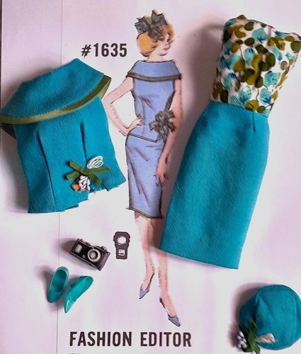 Barbie vintage fashion - barbie, editor