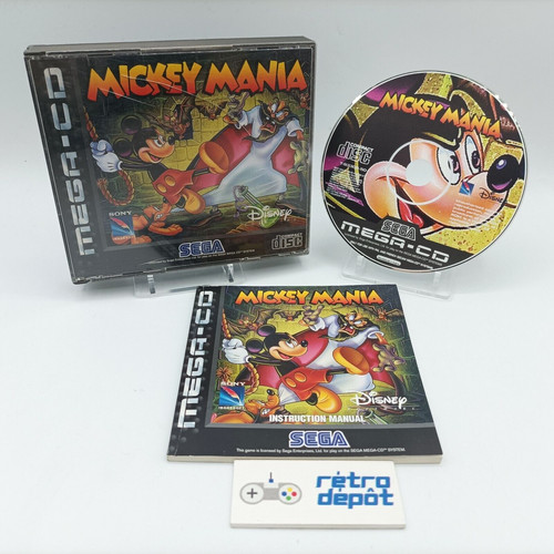 Mickey mania sega - mickey, cd